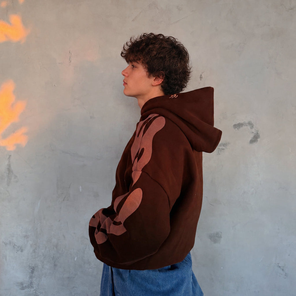 MILK SHAKE HOODIE - CHOCOLATE