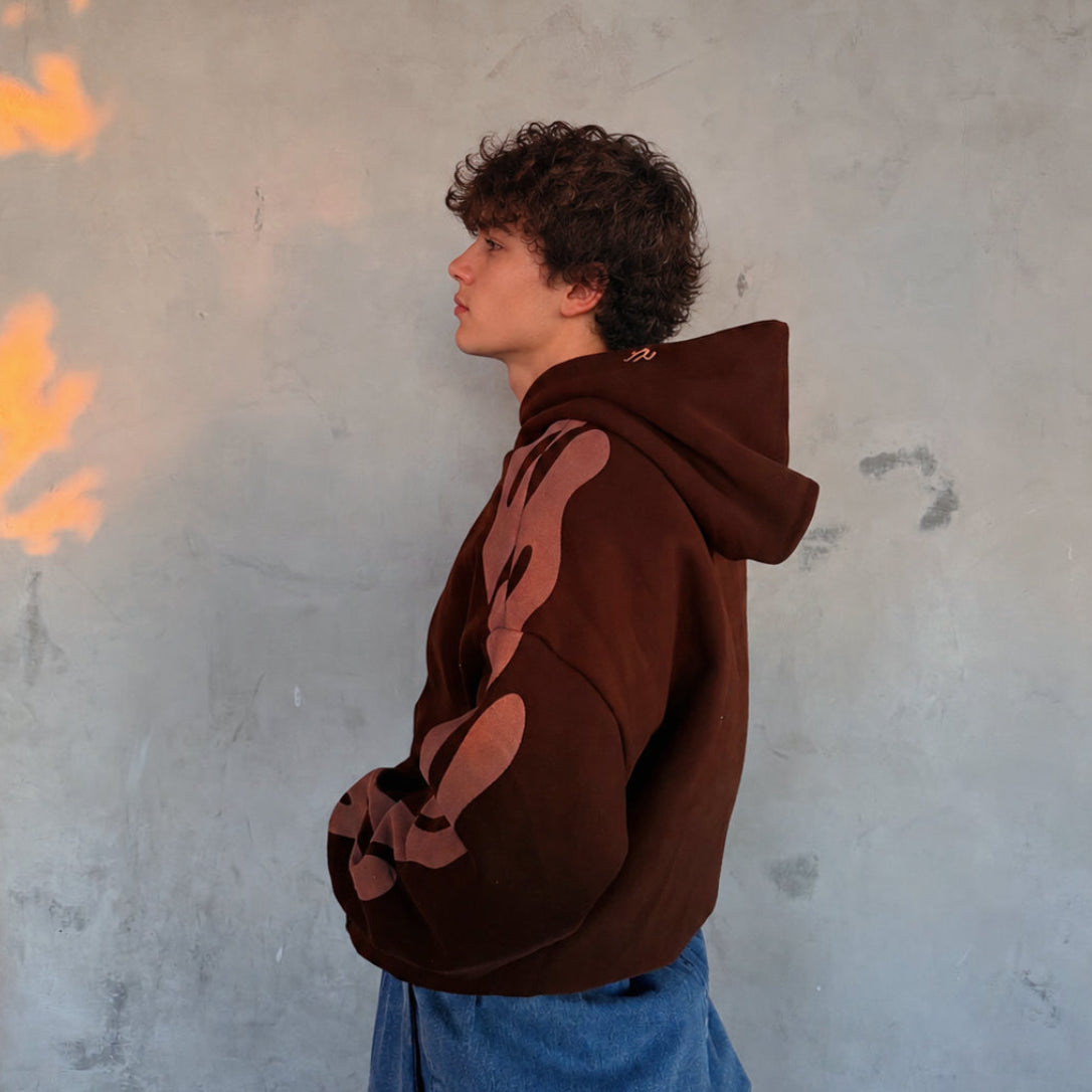 MILK SHAKE HOODIE - CHOCOLATE
