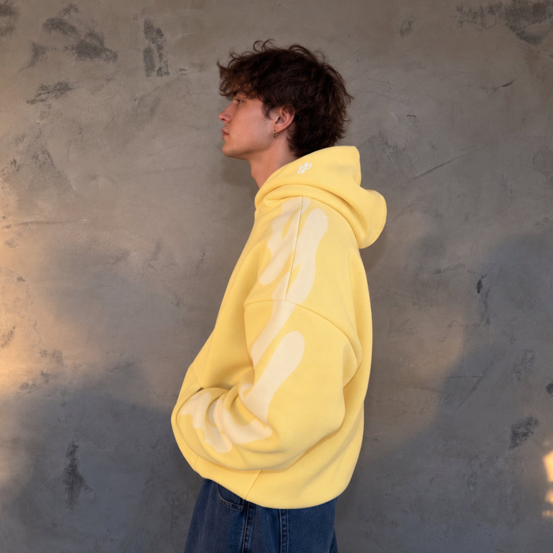 MILK SHAKE HOODIE - YELLOW