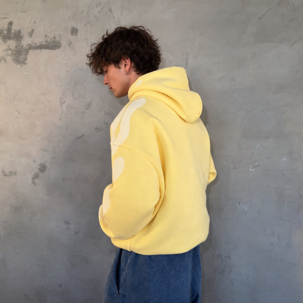 MILK SHAKE HOODIE - YELLOW